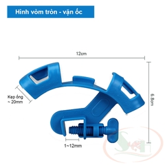 Kẹp giữ ống thay nước DIY