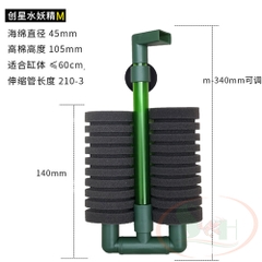 Lọc bio đôi Atman Sponge Filter bông tam giác