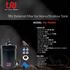 Lọc thùng mini TRU PVC Nano External Filter