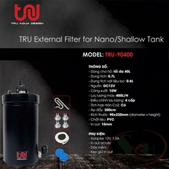 Lọc thùng mini TRU PVC Nano External Filter