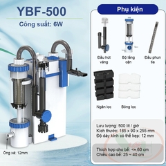 Lọc treo Sunsun YBF lắng cặn xả đáy