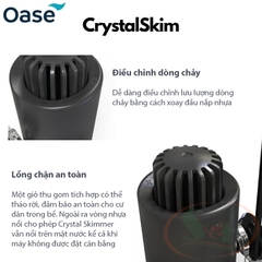 Lọc váng OASE Crystal Skimmer 350, 600