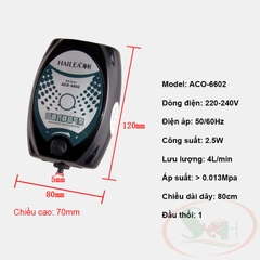 Máy sủi oxy Hailea ACO 6602, 6604, 9610