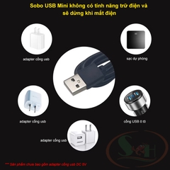 Máy sủi oxy Sobo USB Mini Silent Air Pump