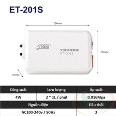 Máy sủi oxy tích điện Sunsun ET 101S, 201S