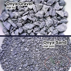 Nền Seachem Onyx Sand hạt mịn, Gravel hạt to