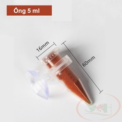 Ống trữ artemia nhỏ giọt cho cá ăn