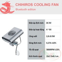 Quạt Chihiros Cooling Fan Bluetooth