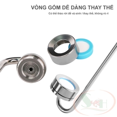 Sủi co2 thanh inox Mufan