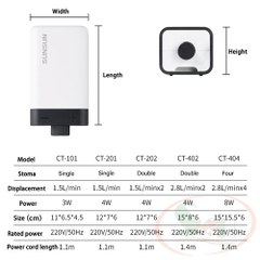 Máy sủi oxy Sunsun CT 201, 202, 402, 404