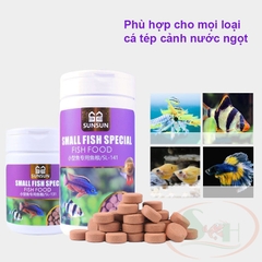 Thức ăn cá Sunsun Artemia Fish Food viên dán