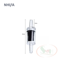 Van một chiều OEM nhựa, inox