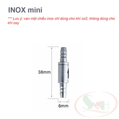 Van một chiều OEM nhựa, inox