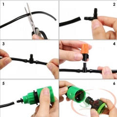 Dây ống oxy co2 đen dẻo chống gập