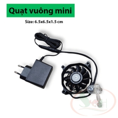 Quạt mini tản nhiệt DIY làm mát hồ