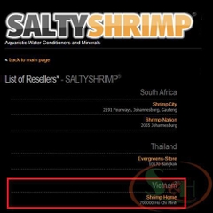 Khoáng bột Salty Shrimp Bee Shrimp Mineral GH+