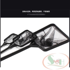 VỢT CÁ NHỰA ABS LƯỚI ĐEN DÀI