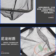 VỢT CÁ NHỰA ABS LƯỚI ĐEN DÀI