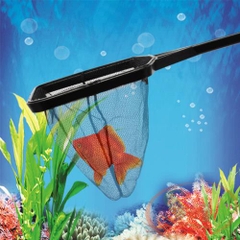 VỢT CÁ NHỰA ABS LƯỚI ĐEN DÀI