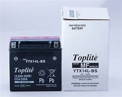 BÌNH ẮC QUY TOPLITE YTX14L-BS (12V-12AH)