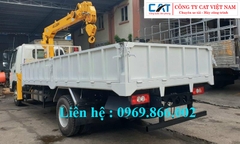 XE TẢI THACO ONLIN120 GẮN CẨU SOOSAN 3 TẤN 4 ĐOẠN SCS334 - 2023