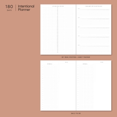 Intentional Planner 2024 | Sổ Lên Kế Hoạch Hằng Ngày Daily Planner Trong 6 Tháng