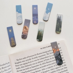 Magnetic Bookmark Đánh Dấu Sách Nam Châm Hình Bầu Trời