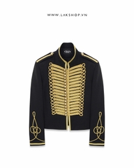 Áo Black & Gold Military High-neck Jacket cs2