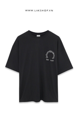 Áo Oversized Crystal Cross iDeverrayLogo Black Tee  cx2