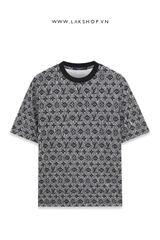 Loujs Vujtton Black Monogram T-Shirt  cx2