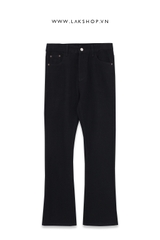 Black Flared Jeans