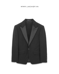 Black Animal Tuxedo Blazer cs2