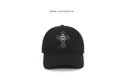Mũ Cross Logo Black Baseball Cap