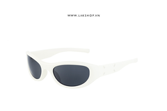 GM x MM 002 Y2K White Sunglasses