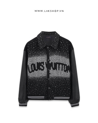 L0ujs Vujt0n Embroidered Varsity Blouson Jacket cs2