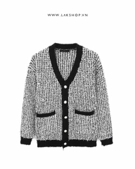 Black & White Tassels Cardigan cs2