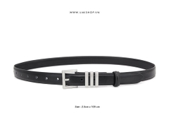 [HOT]Thắt Lưng  Three Loop Leather Leather Belt (2,5 cm)