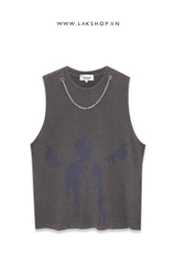 Grey with Chain Tanktop cx2