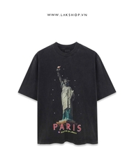 3lencjaga Statue of Liberty Print T-shirt