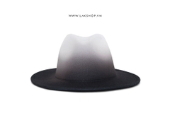 Mũ Ombre Fedora White Hat