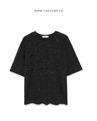 Áo Bling Bling Black T-shirt