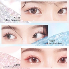 NHŨ MẮT BLACK ROUGE PEARLVELY I GLITTER TRIANGLE GT01