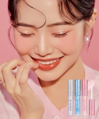 NHŨ MẮT BLACK ROUGE PEARLVELY I GLITTER TRIANGLE GT01