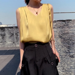 Áo Lụa Sát Nách Zane