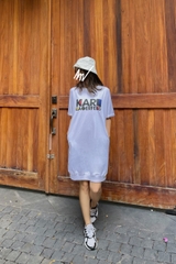 Đầm Thun Bo Gấu Karl