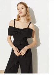 Jumpsuit Nơ Ngực Elle