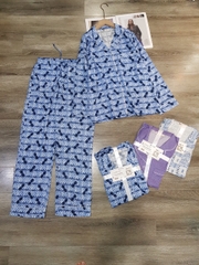 Bộ Pijama Dài Tay Uniqlo