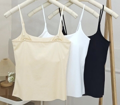 Áo 2 Dây Kèm Mút Ngực 3 Màu