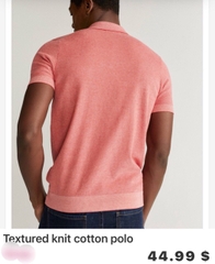 Áo thun dệt polo Nam MNG