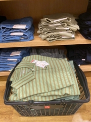 Áo Polo Nam Kẻ Ngang UNI